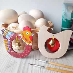 Adornos de Madera Natural Duraderos para Cama, Piezas de Madera sin Acabado, Decoración Moderna de Estilo Europeo para Dormitorio, Sala de Estar y Baño - Product Image 1