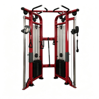 Kpeakfit Appareil d'entraînement fonctionnel compact à poulies doubles réglables, machine à câbles pour usage domestique et commercial, exercice complet du corps