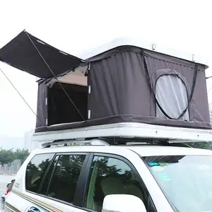 Açık kamp katlanabilir üst daha rahat tuval araba tavan tentesi