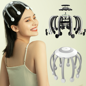 Produit le plus vendu sur <span class=keywords><strong>Amazon</strong></span> 2026 Relaxation Décompression <span class=keywords><strong>Masseur</strong></span> automatique du cuir chevelu à vibrations <span class=keywords><strong>Masseur</strong></span> de tête pieuvre - Product Image 4