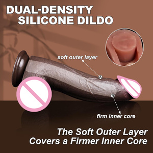 Echte Grote Zwarte Penis Lange Dildo Dikke Man Lul Volwassen Vrouwen Sexy Seksspeeltje Softpenis Spot Stimulatie Kunstmatige Penis Dildo 'S Dick - Product Image 2