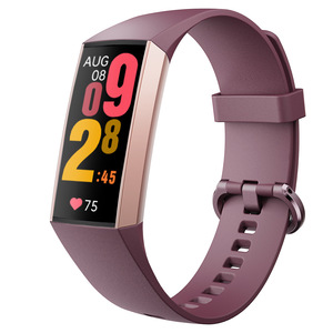 Pulsera inteligente de 1,13 pulgadas con monitorización de frecuencia cardíaca y oxígeno en sangre, reloj deportivo negro - Product Image 2