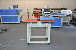 Presses à chaud à double station coulissante vers le haut Presse à sublimation Presse à chaleur pneumatique pour sweat à capuche et t-shits - Product Image 2