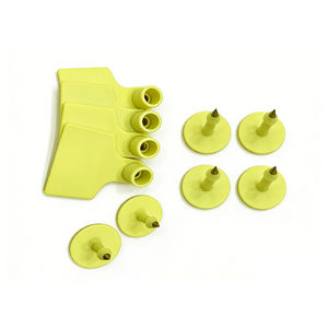 UHF 860-960Mhz 소 귀표 가격 사전 인쇄/사전 인코딩된 <span class=keywords><strong>RFID</strong></span> 귀표 비손, 사슴, 야크 번식 관리용 - Product Image 1