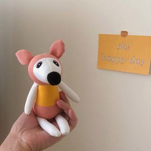 New Style Super Soft Plush Fox Keychain with PP Cotton Filling Small Cute <b>Stuffed</b> <b>Toy</b> for Birthday Gift - Product Image 3