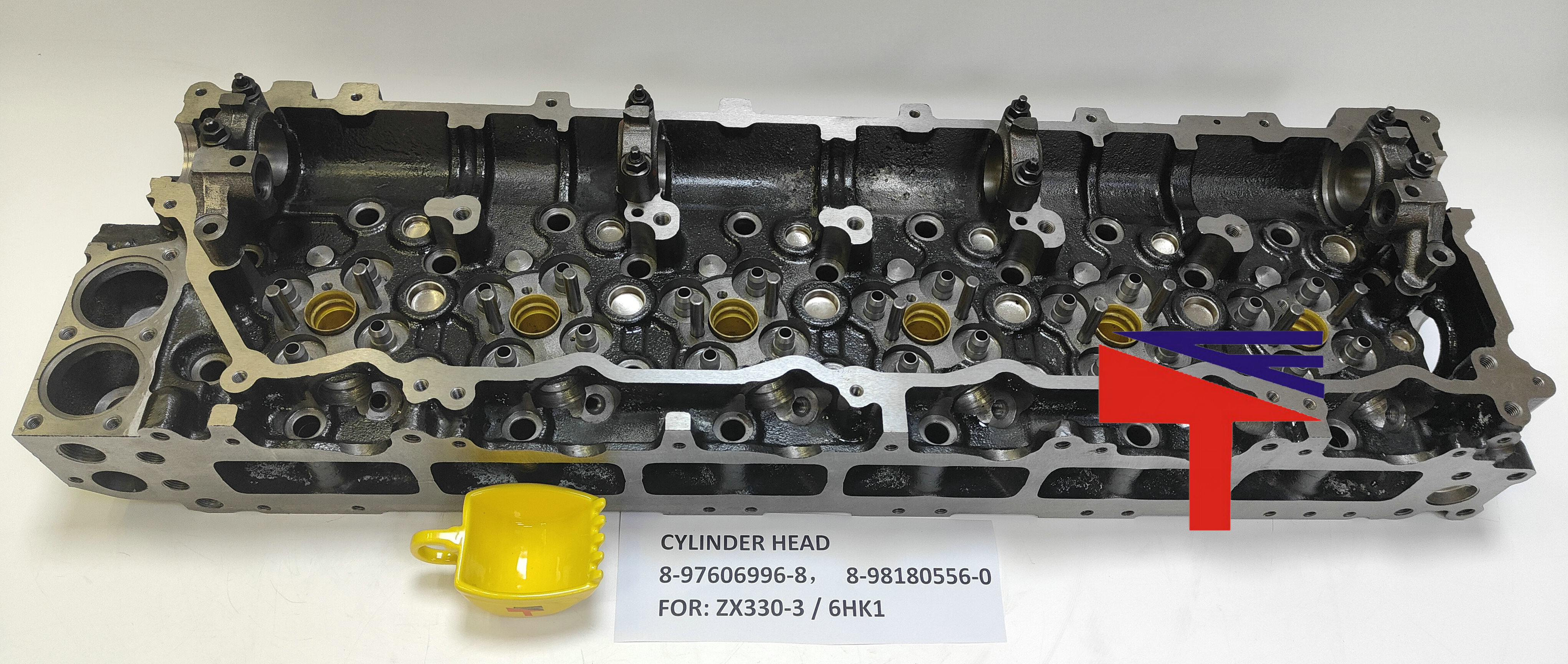 Machinery Engines Cylinder Head 8-97606996-8 for Excavator