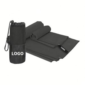 Toalla Deportiva de Microfibra de Secado Rápido con Logotipo Personalizado, Toallas Suaves para Gimnasio y Uso en Exteriores con Diseño Cuadrado y Técnica de Tejido - Product Image 1