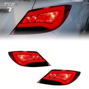 Nuevos Accesorios TYPY, Luz Trasera LED con DRL y Luz de Freno, Luz Trasera Roja para Automóvil Hyundai Verna 2010-2013 - Product Image 2
