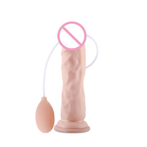 Ftalat ücretsiz Cumming Softee su Spay pompası Squirting 8.5 "yumuşak boşalma yapay penis Sextoys - Product Image 2