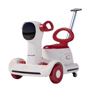 Motocicleta de juguete eléctrica Luck Baby para niños de 2 a 4 años con luces y música, unisex, de plástico. - Product Image 5