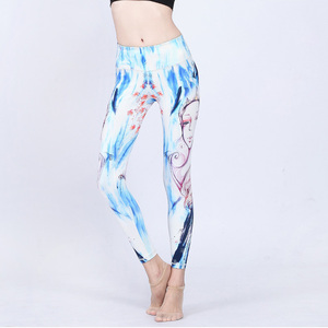 Nueva arrival you printout's nylon spandex <span class=keywords><strong>alo</strong></span> <span class=keywords><strong>yoga</strong></span> leggings - Product Image 4