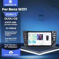DUDUAUTO Carplay Autoradio Lecteur Multimédia pour Mercedes Benz Classe E W211 E200 E220 E300 E350 E240 E280 CLS CLASS W219