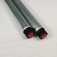 Rouleaux de convoyeur en acier inoxydable, diamètre 50, rouleaux de convoyeur à gravité en acier inoxydable