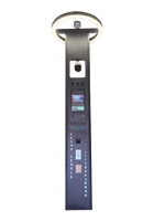 100w avec caméra Cctv Transmetteur Wifi Lampadaire intelligent avec panneau d'affichage à LED dans Smart City