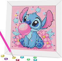 Alibaba.com Kit de Arte Hecho a Mano de Pintura de Diamantes DIY de Animales de Dibujos Animados con Taladro Completo, Súper Ventas