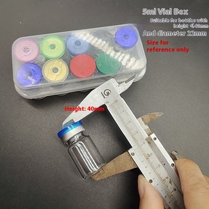 Medical Kit Vaccine Storage <b>Box</b> PP Rectangle 3ml 5ml 7ml 10ml 10cc Portable Multi-use <b>Plastic</b> Packaging - Product Image 3