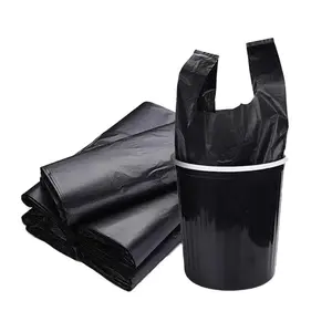 Disposable Heavy Duty Black Refuse Sacks Strong Thick Bin Liners 30 gallon Plastic Roll Trash Bag Garbage Bag