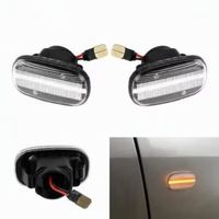 6 clignotants LED pour Toyota Corolla Prius Yaris Camry Vios Hilux GS300, feux de position latéraux, lampe indicatrice dynamique