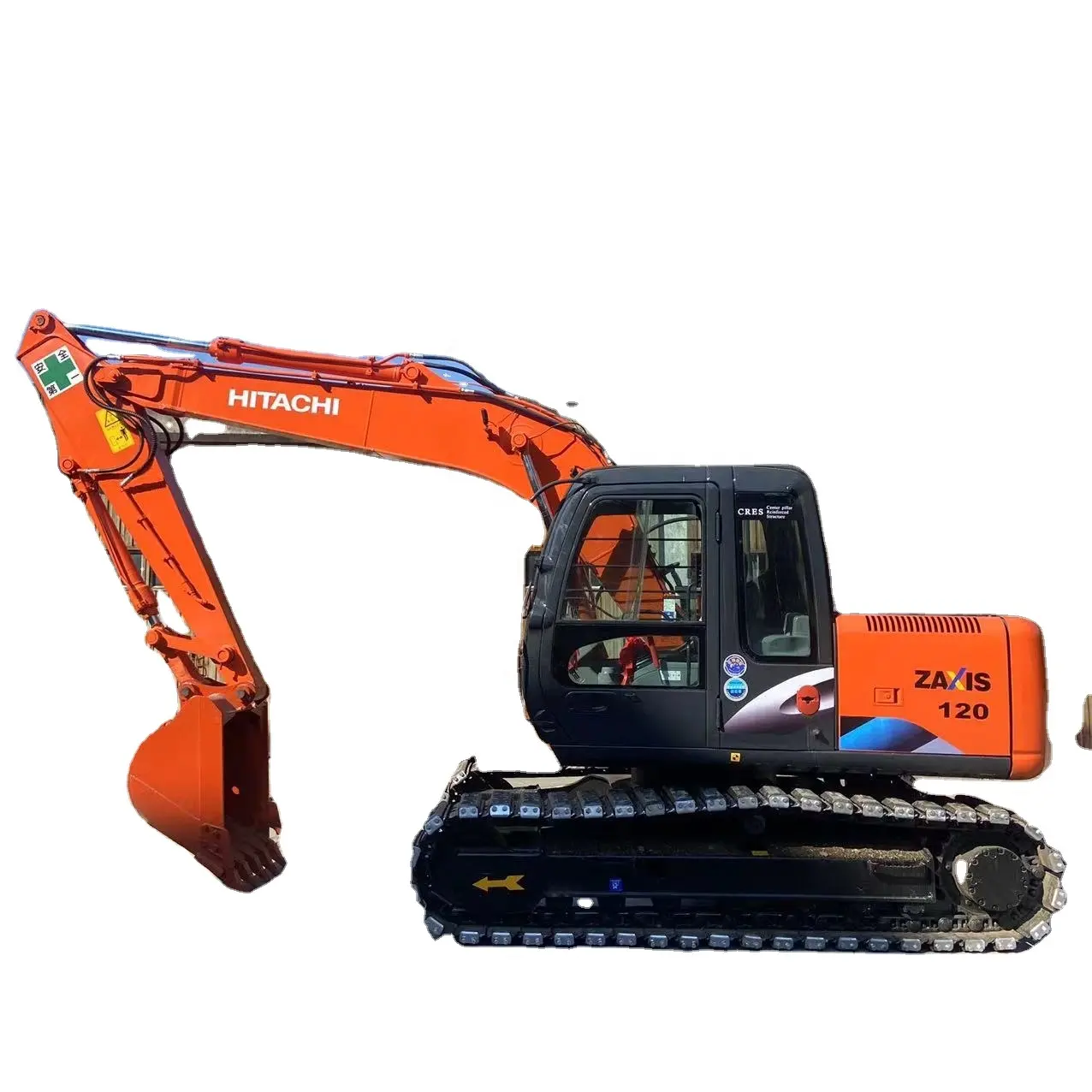 Hot bán Nhật Bản sử dụng 12ton máy xúc Hitachi zx120 12t máy xúc bánh xích Digger sẵn sàng cho giao hàng