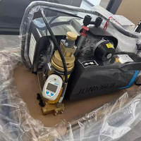 Compresseur d'air Bauer Junior II E portable, alimenté par courant alternatif, refroidi par air, lubrifié, à déplacement positif, industriel