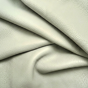 Cuir de vache véritable pleine fleur en rouleau vert clair, épaisseur 0,8-1,2 mm, résistant à l'eau pour meubles - Product Image 1