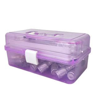 Hộp Đựng Nhiều Lớp Kèm Hộp Nghệ Thuật Làm Móng Bộ Dụng Cụ Chấm Móng Dưới <span class=keywords><strong>1</strong></span> Đô La - Product Image 4