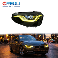 Phares LED Laser CREULI pour BMW G42 Série 2 2022-2026, Lentille Bicolore Spoon, DRL Plug & Play