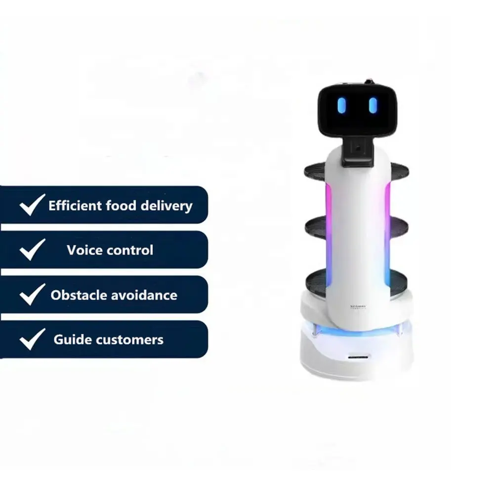 Uwant Food Delivery Bot buon prezzo Coffee Shop uso Robot che serve ristorante senza contatto cameriere Robot