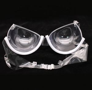 2026 Nieuwe Mode Dames Sexy Ondergoed BH's Transparant <span class=keywords><strong>Plastic</strong></span> Doorzichtig Verstelbare Bandjes Onzichtbare BH - Product Image 1