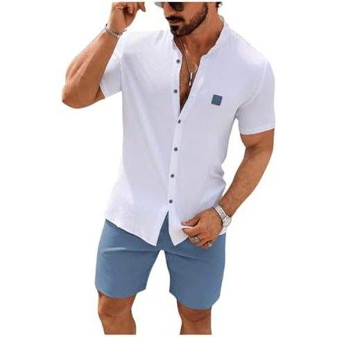 White and Dusty Blue