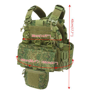 Chaleco Táctico de Camuflaje ARTEX, Chaleco Modular con Correas Desmontables y Sistema de Cinturón con Bolsa para Cargadores - Product Image 2