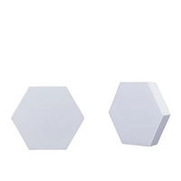 Détecteur de mouvement multicolore pour la décoration de la maison Lumière RVB App Lampara Hexagon Wall Led Night Light