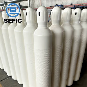 Cilindro de oxígeno recargable de 20 litros y 150bar portátil con válvula CGA540 para el mercado de Arabia Saudita - Product Image 2