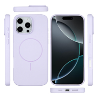 Nouvelle coque de téléphone en silicone avec charge sans fil pour iPhone 16 17 18 Coque de téléphone magnétique en silicone pour iPhone 15 14 13 12 Pro