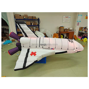 Modèle de fusée gonflable léger personnalisé <span class=keywords><strong>avion</strong></span> gonflable pour la décoration publicitaire - Product Image 2