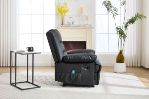 Thông Minh Massage Ngồi Có Thể Ngả Ghế 8 Điểm Túi Khí Chức Năng Sưởi Ấm USB C Sạc Không Trọng Lực Đầy Đủ Cơ Thể Shiatsu Nhà Văn Phòng Sử Dụng - Product Image 5