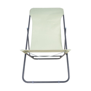 OEYTREE <span class=keywords><strong>Chaise</strong></span> longue pliante moderne d'extérieur et d'intérieur en fer métal aluminium durable <span class=keywords><strong>pour</strong></span> le camping, le jardin, la piscine, la plage et la pêche. - Product Image 3