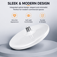 Ampoule LED UFO à haute efficacité, ampoule soucoupe volante à économie d'énergie avec base B22/E27 SMD pour l'éclairage intérieur résidentiel