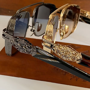 8304 Occhiali da Sole di Lusso alla Moda in Acetato di Alta Qualità per Uomo e Donna con Logo Personalizzato e Protezione UV400, Occhiali Estivi da Spiaggia di Marca - Product Image 5