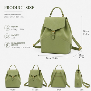 Women's 2026 New Small <b>Backpack</b> PU Cowhide Soft <b>Backpack</b> Women <b>Backpack</b> for Work Travel,Printed Bags Student <b>Backpack</b> - Product Image 5