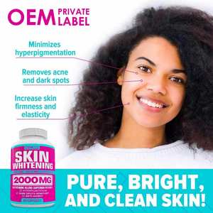 סיטונאית העור קפסולות הלבנה כמוסות טיפוח העור הלבנה קפסולות טיפוח העור מוצרי טיפוח העור קפסולות - Product Image 2