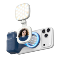 Meilleur prix : Poignée magnétique pour appareil photo de téléphone iPhone et Android avec télécommande amovible permettant de contrôler toutes les fonctions de l'appareil photo du téléphone