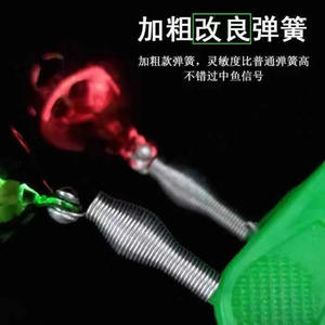 Campanas de pesca de cobre coloridas al por mayor, 100 unidades por paquete, para pesca en roca en el océano, accesorios de alerta antirrotación - Product Image 3