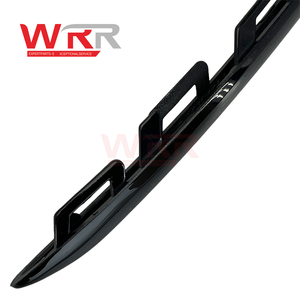1188856201 Bande de garniture de pare-chocs avant Benz C118 CLA250 de haute qualité, nouvelle marque WRR, moulure de calandre chromée - Product Image 4