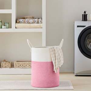 Söğüt hasır evcil ev büyük sepet meyve hediye için sığ geniş sepetleri gri ekmek kovaları Rattan 1Kg koyu beyaz renk çamaşır - Product Image 2