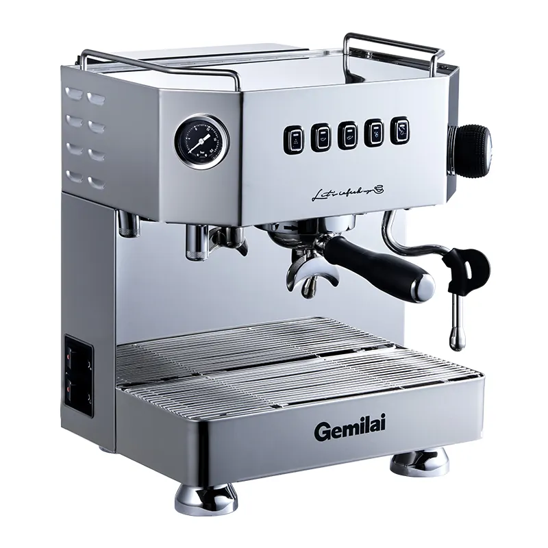 Gemilai CRM3018 스테인레스 스틸 ulka 물 펌프 보일러 사무실 커피 세트 인스턴트 커피 머신 카푸치노 우유 커피 메이커