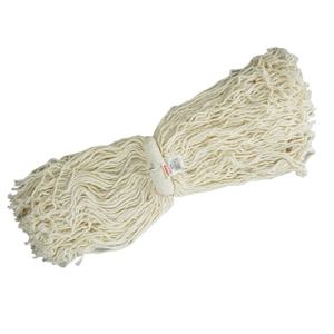 Serpillère absorbante et durable pour nettoyer les sols mouillés, de bonne qualité, avec poignée pivotante et système d'essorage automatique, grande capacité. - Product Image 4