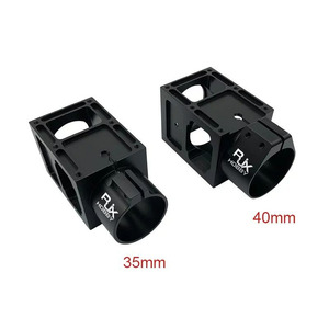 RJXHOBBY Plaque centrale de fixation pliable pour tube en carbone 35/40 mm, connecteur de fuselage pour bras de drone agricole - Product Image 2