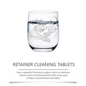 <span class=keywords><strong>Prix</strong></span> <span class=keywords><strong>d</strong></span>'usine, tablettes de nettoyage pour prothèses dentaires, nettoyage <span class=keywords><strong>complet</strong></span> pour la retenue et les appareils dentaires - Product Image 2