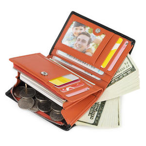 Andong <b>Men</b> Short Vertical <b>Wallets</b> RFID Blocking <b>Wallet</b> Real Genuine Cow Leather Business Fashion Man <b>Card</b> Holder Purse - Product Image 5